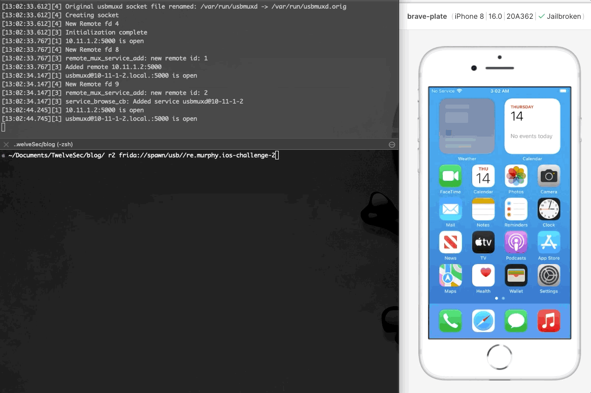 Boolean-Based iOS Jailbreak Detection Bypass with Frida